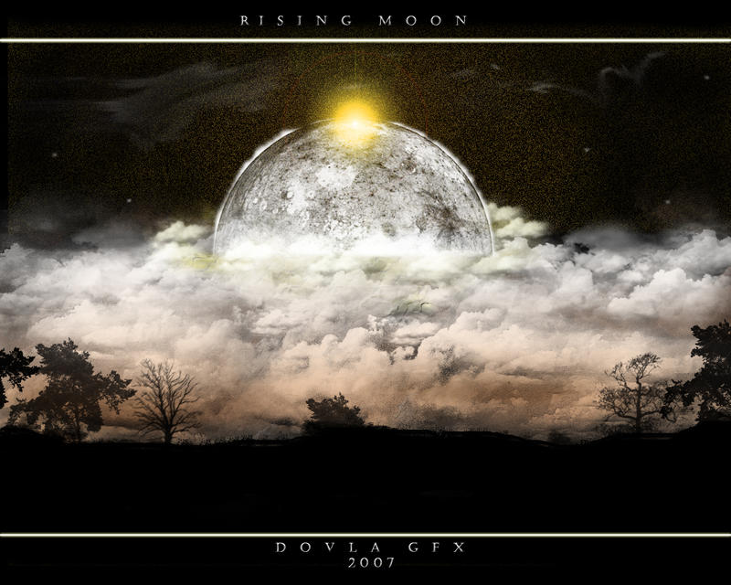 rising moon wallpaper by dovlagfx on DeviantArt