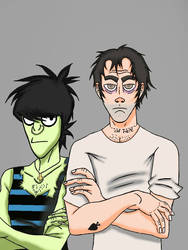 Murdoc and Trevor (Gorillaz)