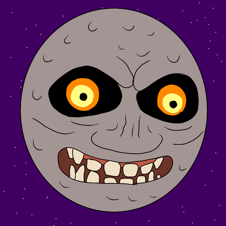 Majora's Mask Moon Fanart by z7demexico on DeviantArt