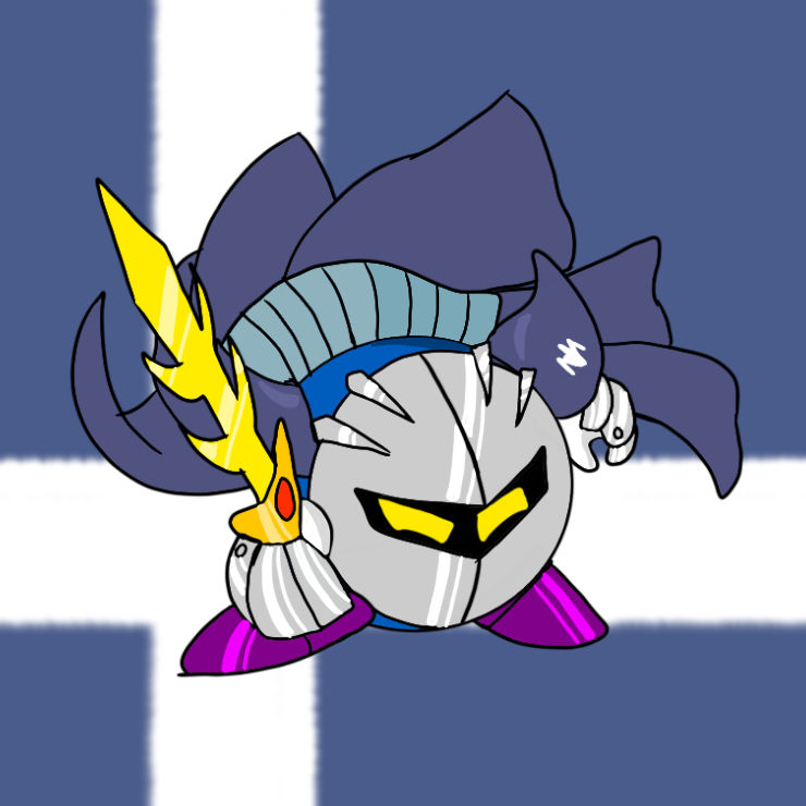 Smash Bros in my Style: Meta Knight by z7demexico on DeviantArt