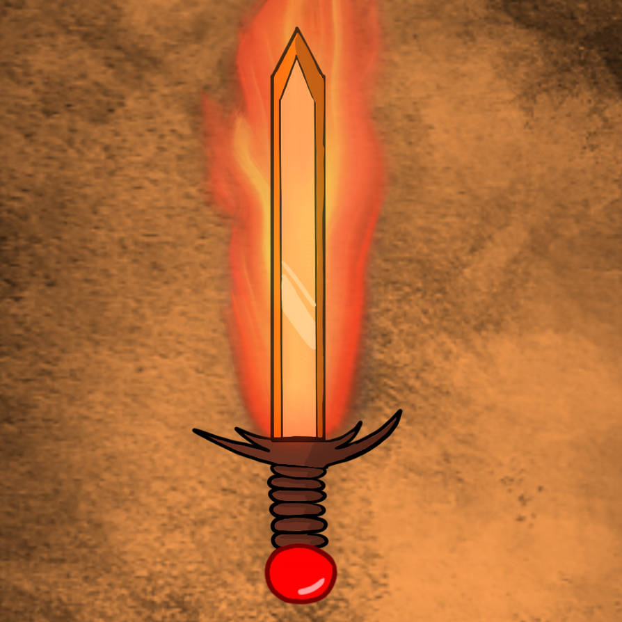 Fire Sword by z7demexico on DeviantArt