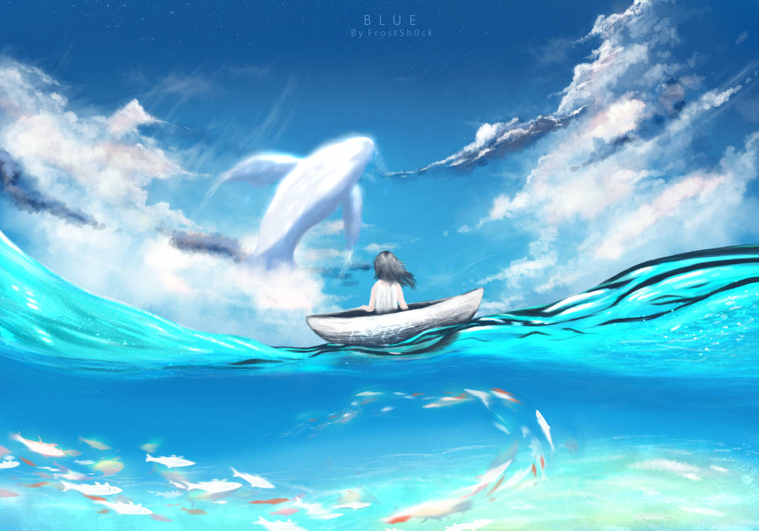 Blue by theBluYu on DeviantArt