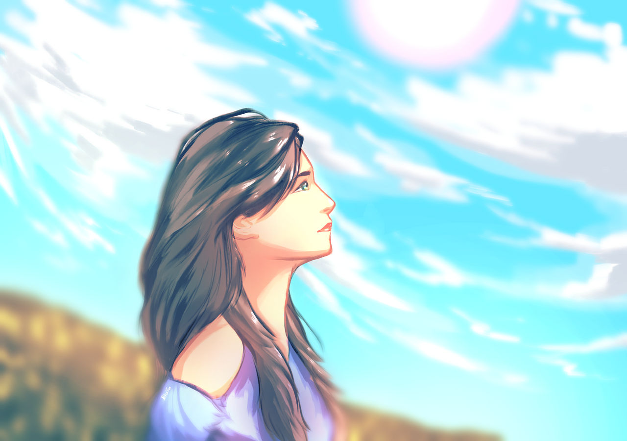 Random Woman My Random Woman by theBluYu on DeviantArt