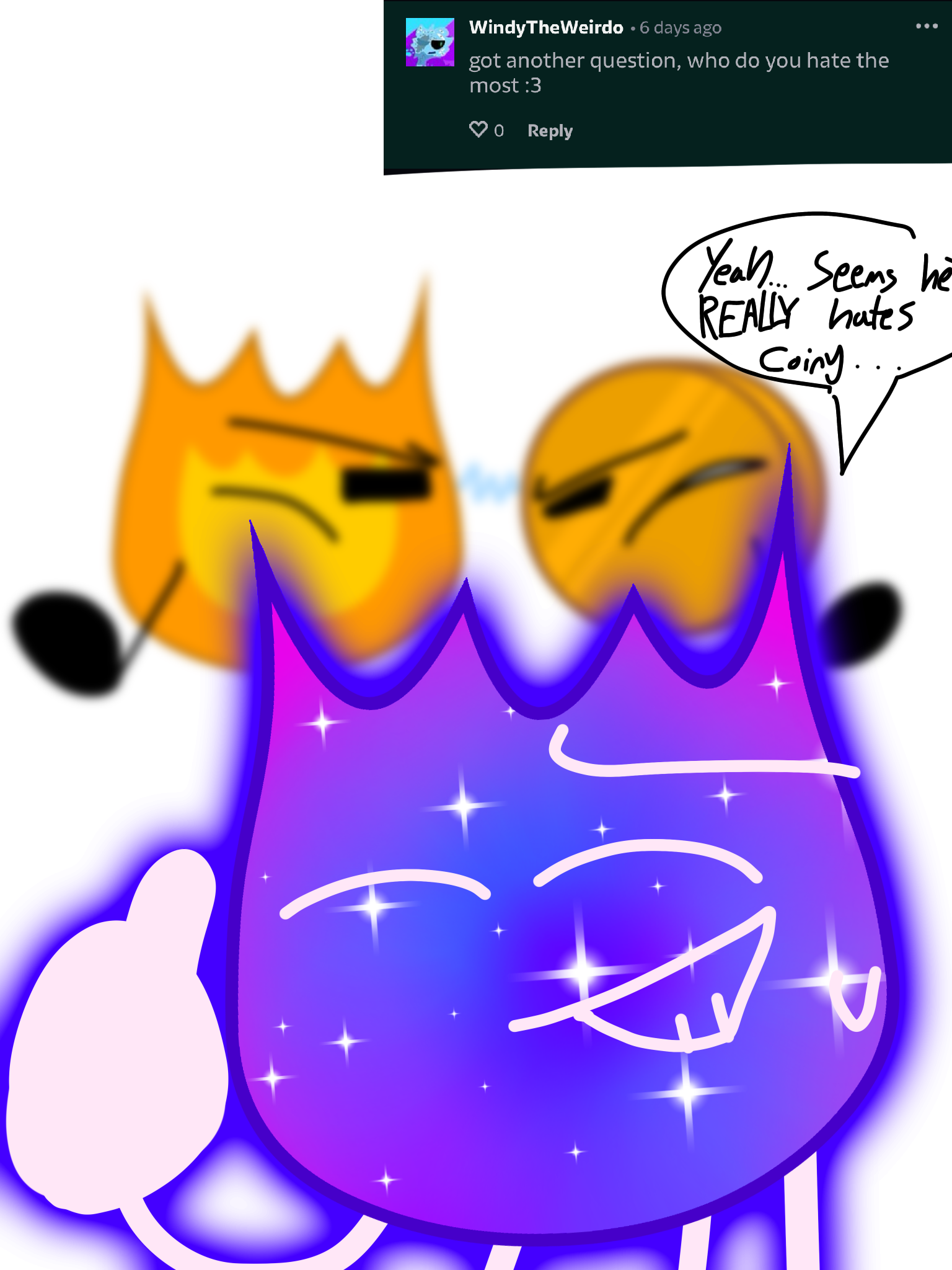 Firey Note Ask Firey (question 8) by CosmicFirey on DeviantArt