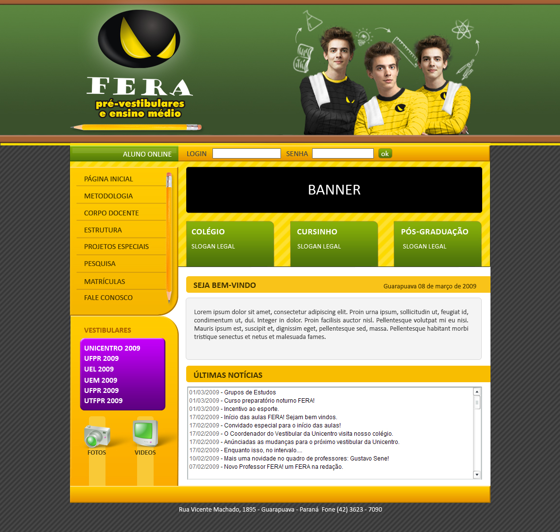 Fera Web Site