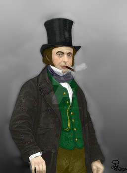 Isambard Kingdom Brunel (COLORIZED)