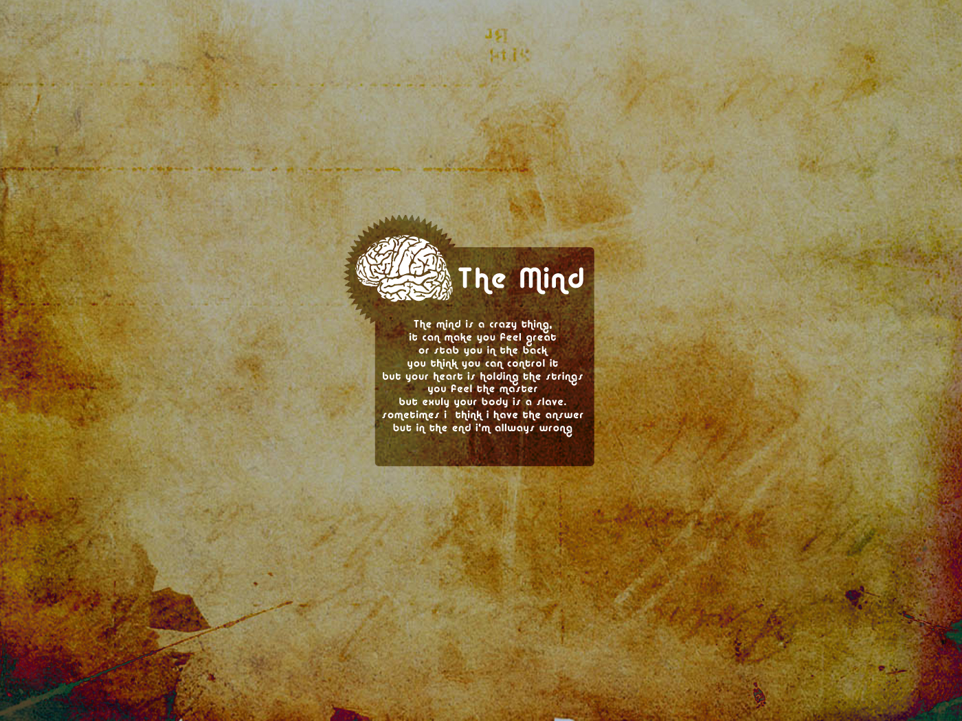 The mind Wallpaper by MorphiusNL on DeviantArt The mind Wallpaper by MorphiusNL on DeviantArt