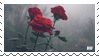 Stamp - red roses