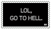 Stamp - LOL, go to hell