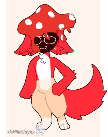 My roblox mushroom avatar