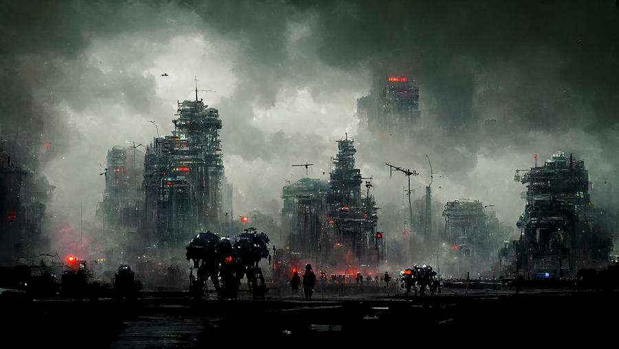 Mech City by slimrodriguez on DeviantArt