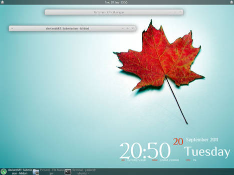 My Xfce Desktop September 2011
