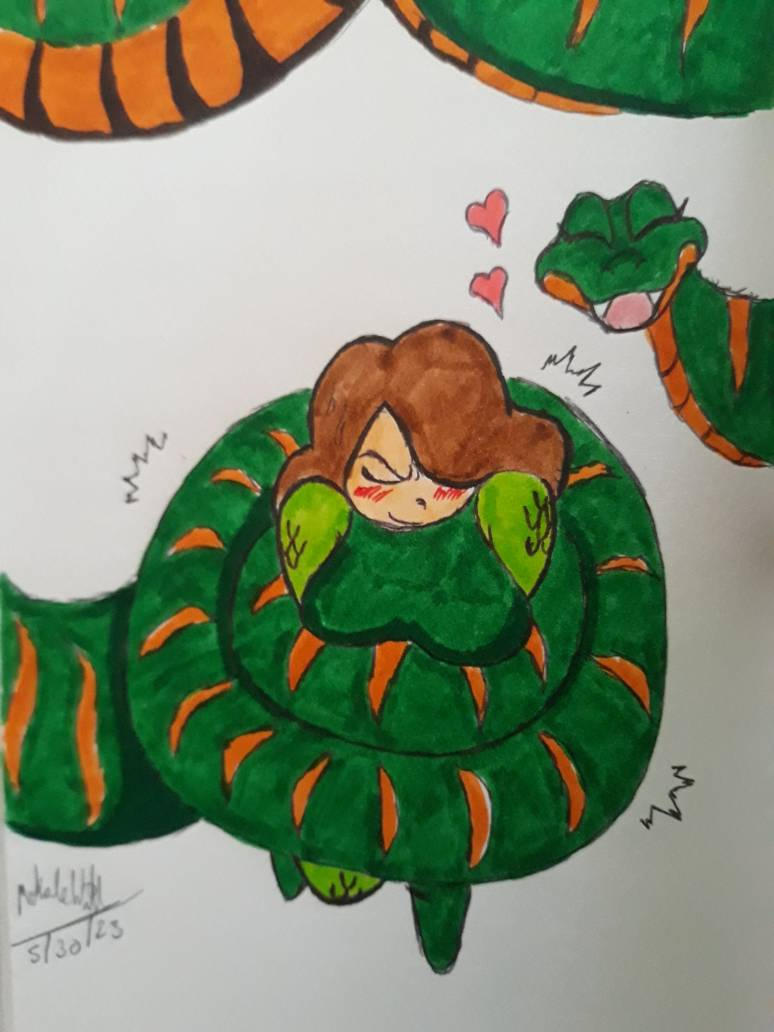 Princess Python's Pet by LamiaCharmer on DeviantArt