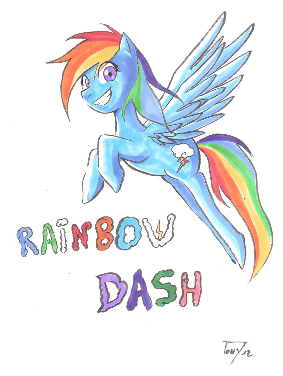 MLP FIM: Rainbow dash