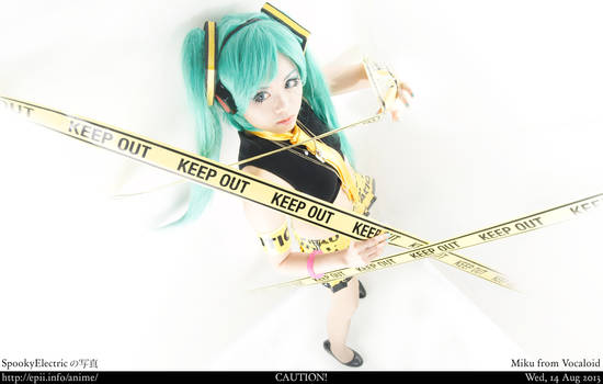 Caution Tape Miku