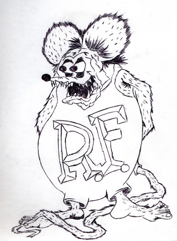 Rat Fink by swemperor on DeviantArt