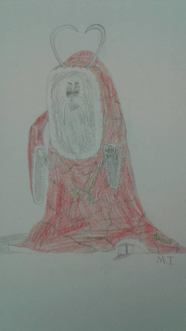 krampus drawing by MasonMan444 on DeviantArt