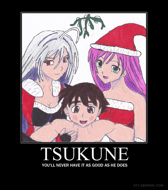 Tsukune Aono demotivator