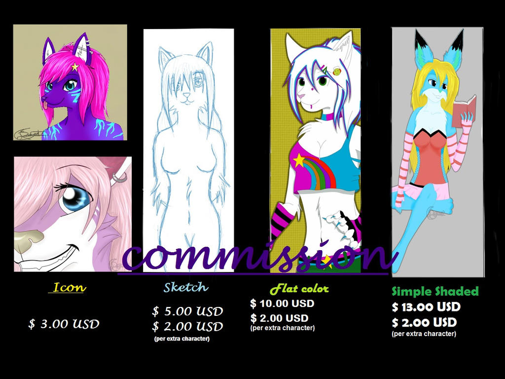 Commission prices ^-^