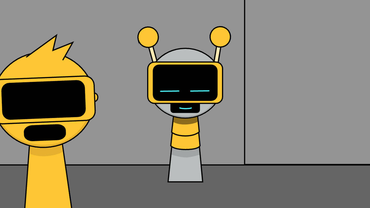 Funbot is sleeping by cutebrud2026 on DeviantArt