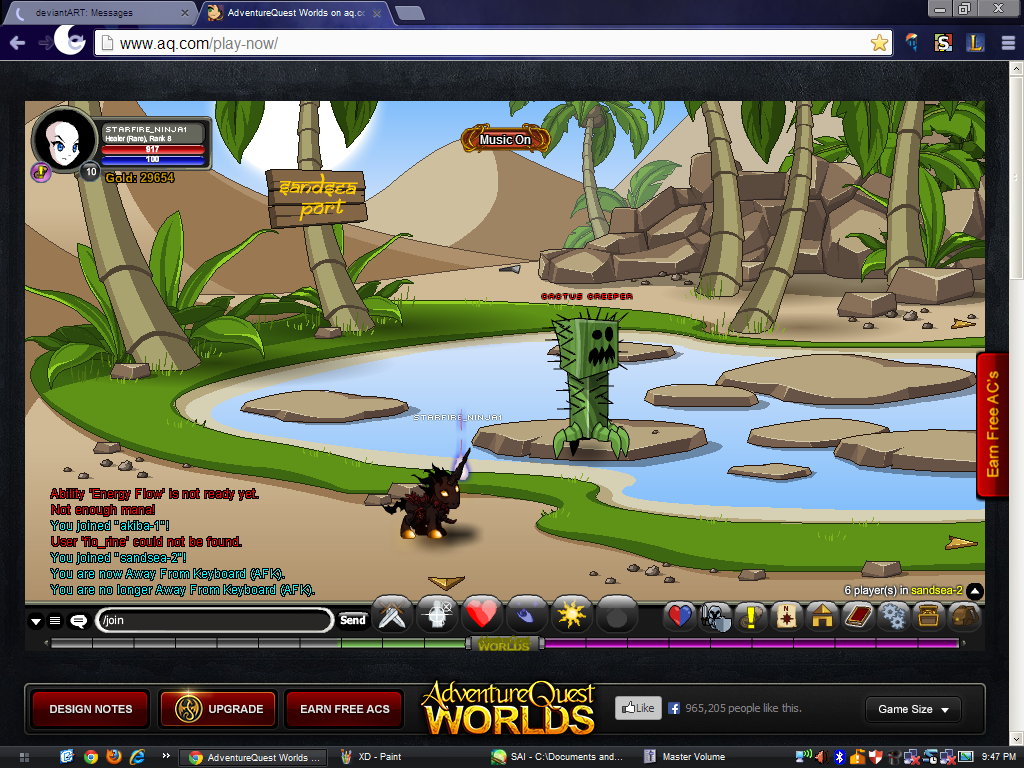 Cactus Creeper in AQW?