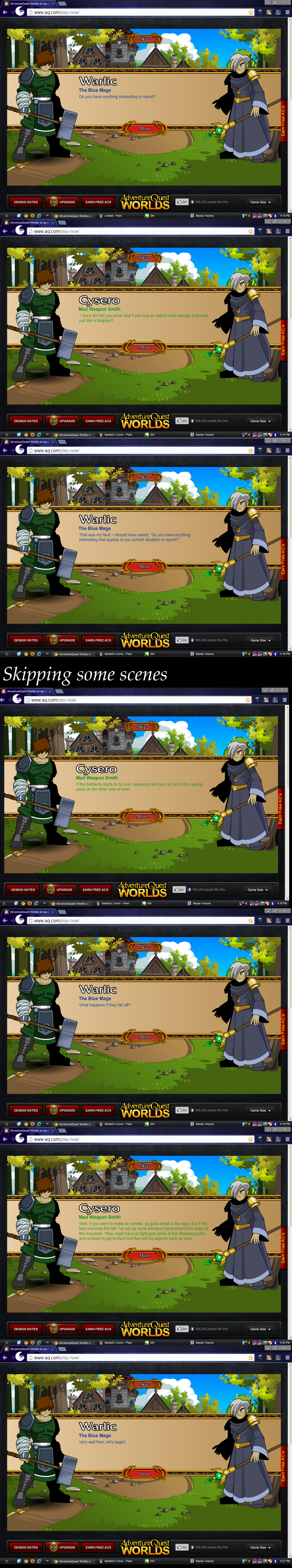 AQWorlds Comic