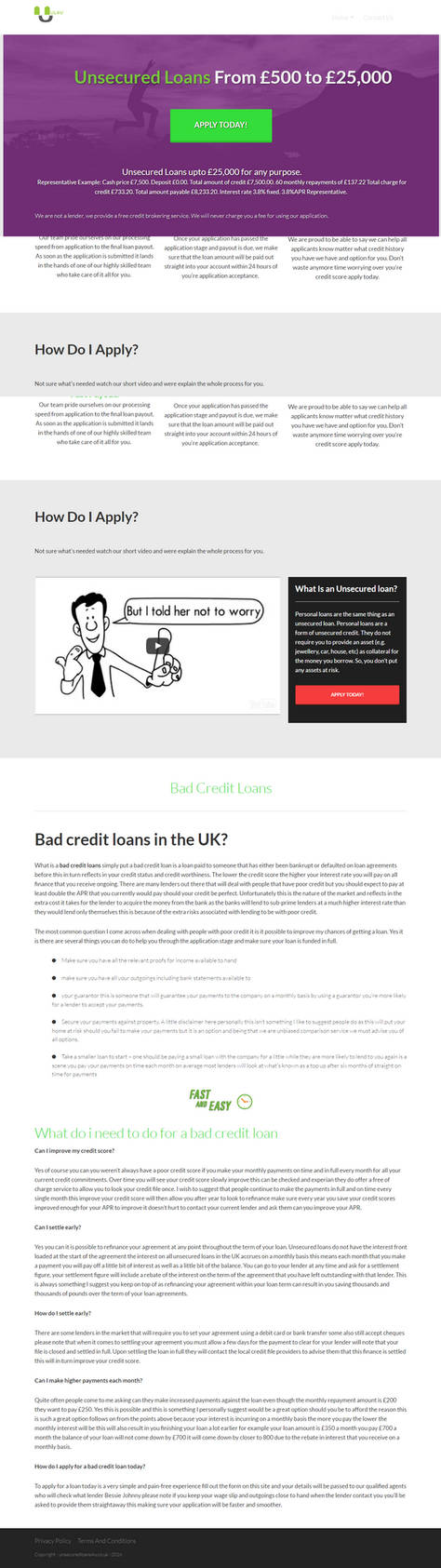 Unsecuredloans4u Infographics by shaazz4933