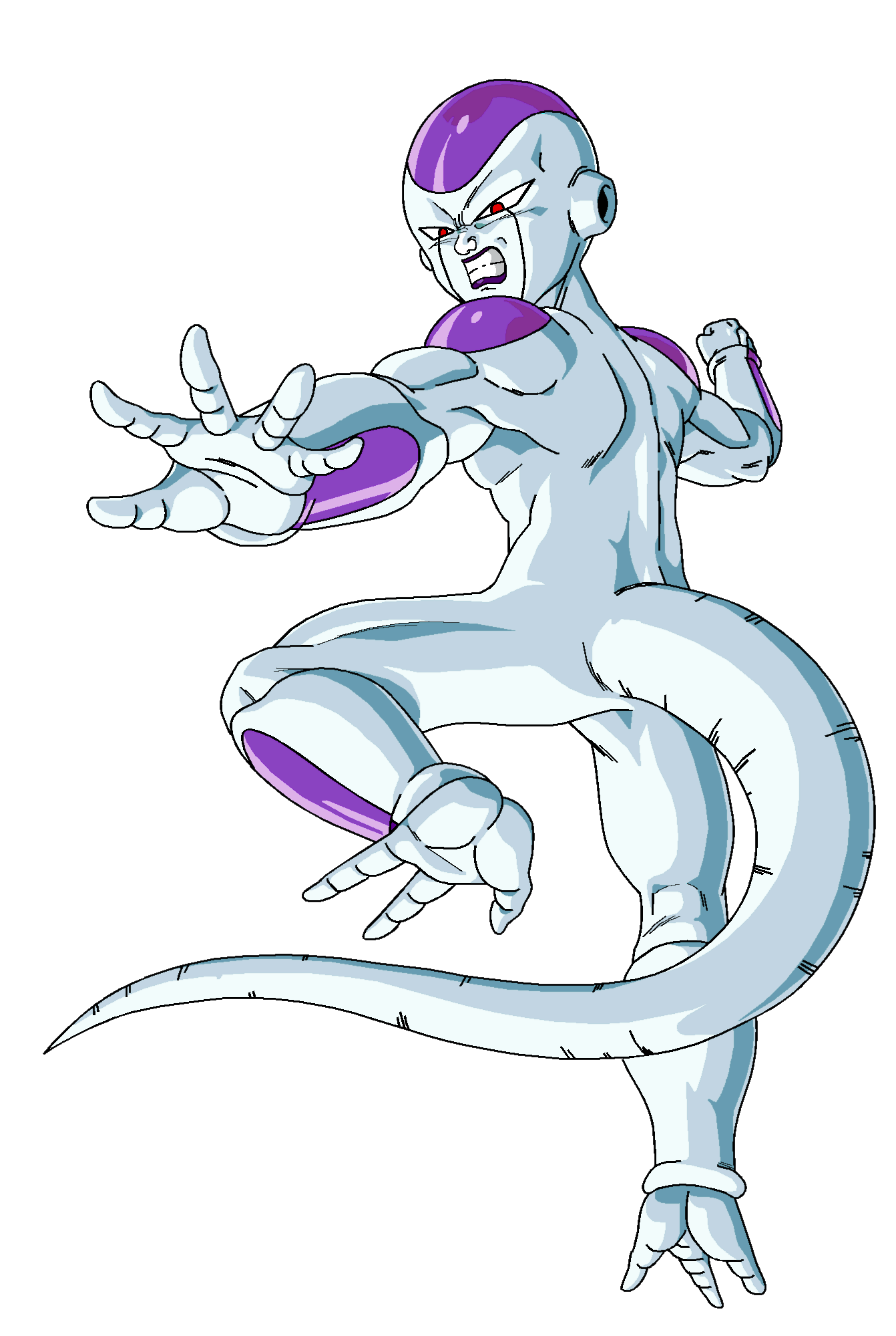 Dragon Ball Z) Freezer 'Final Form' by el-maky-z.deviantart.com on