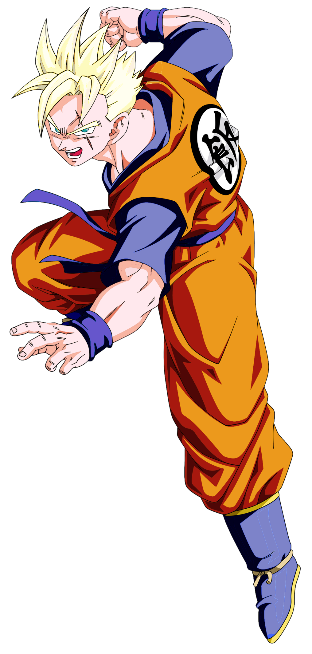 como desenhar o gohan