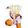 Goku SSJ Majin Boo Saga