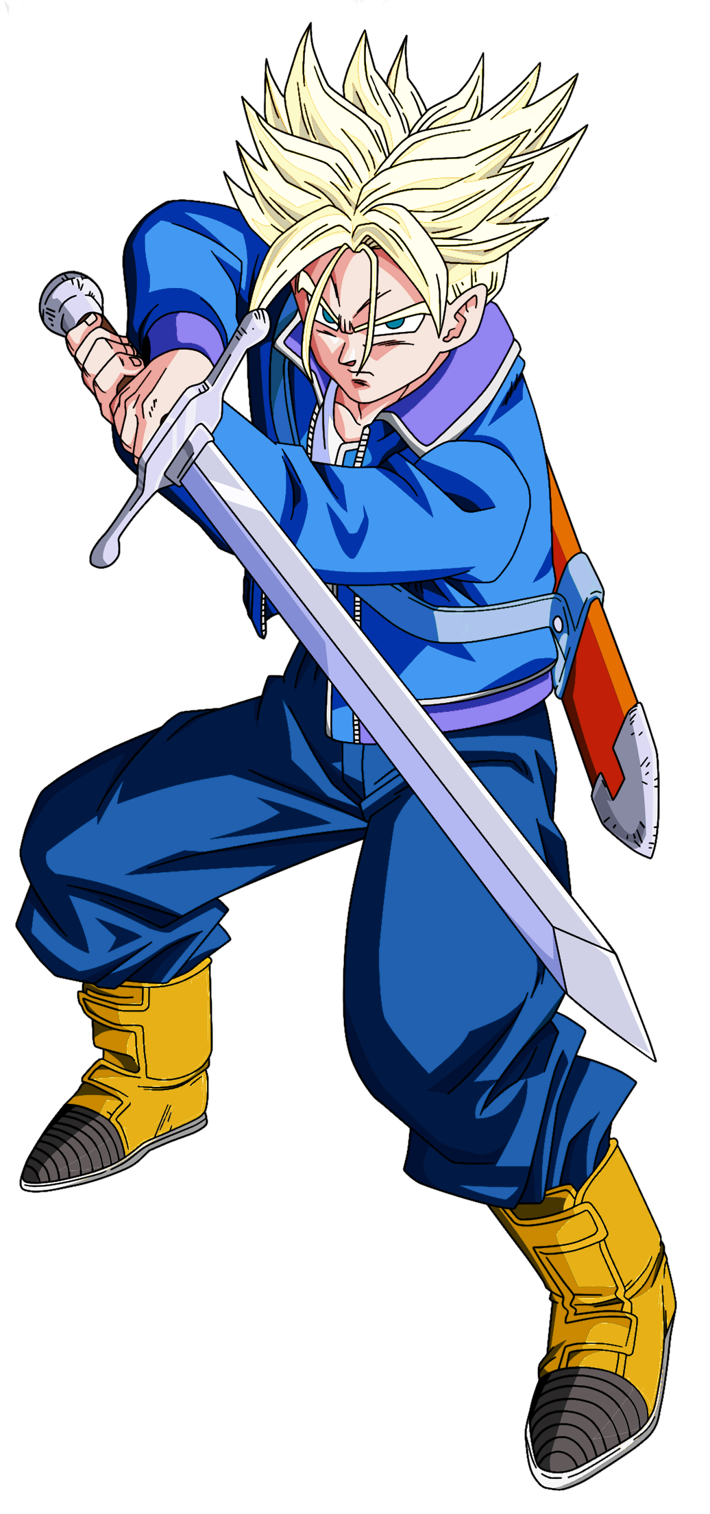 Trunks del Futuro Super Saiyan by ChronoFz on DeviantArt