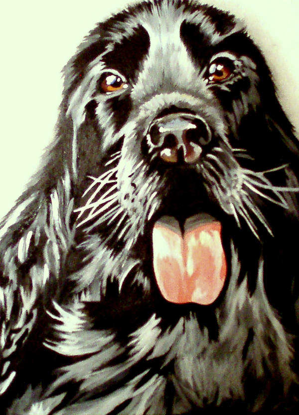 Cocker Spaniel Painting