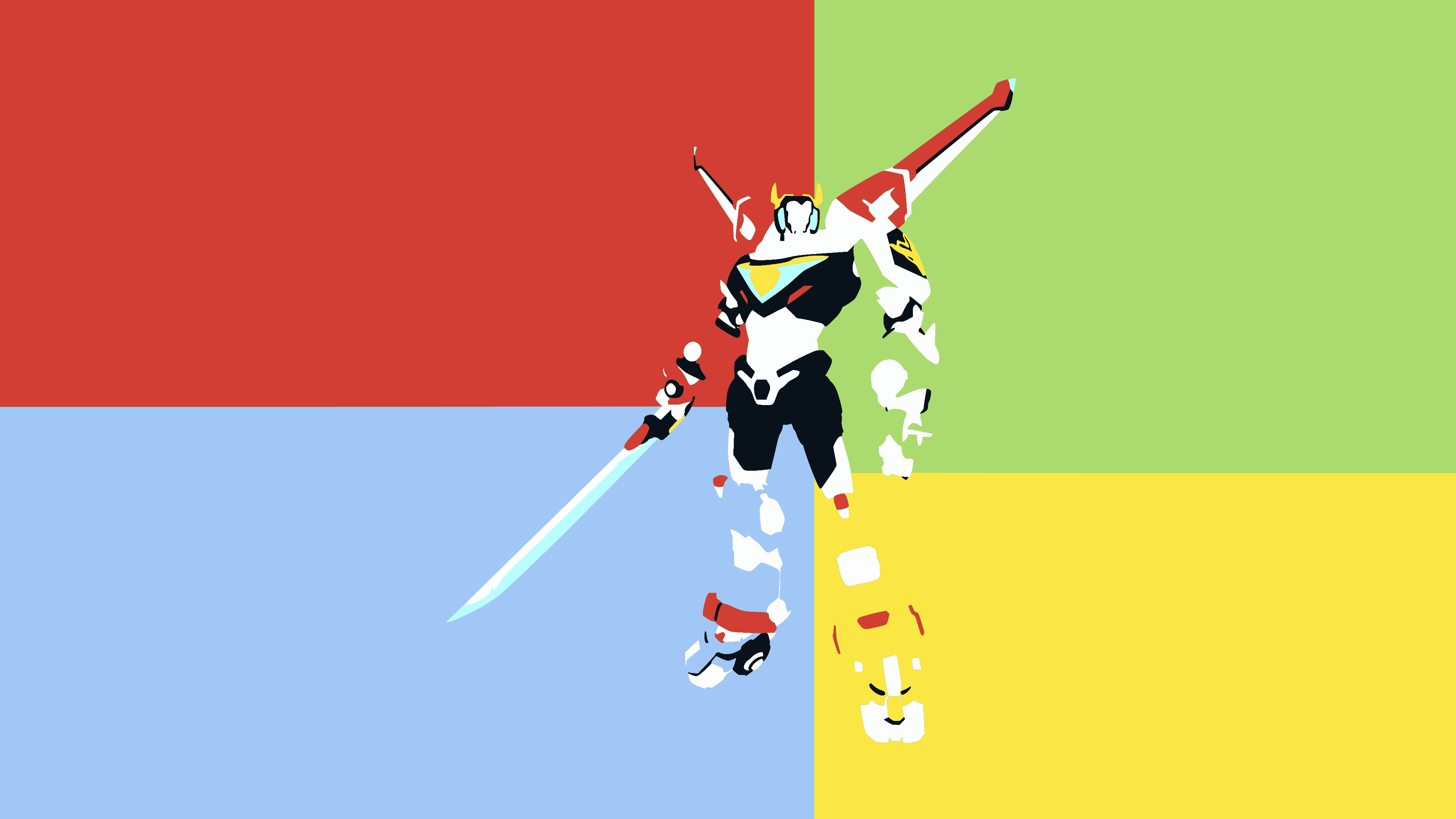 Voltron Minimalist Wallpaper