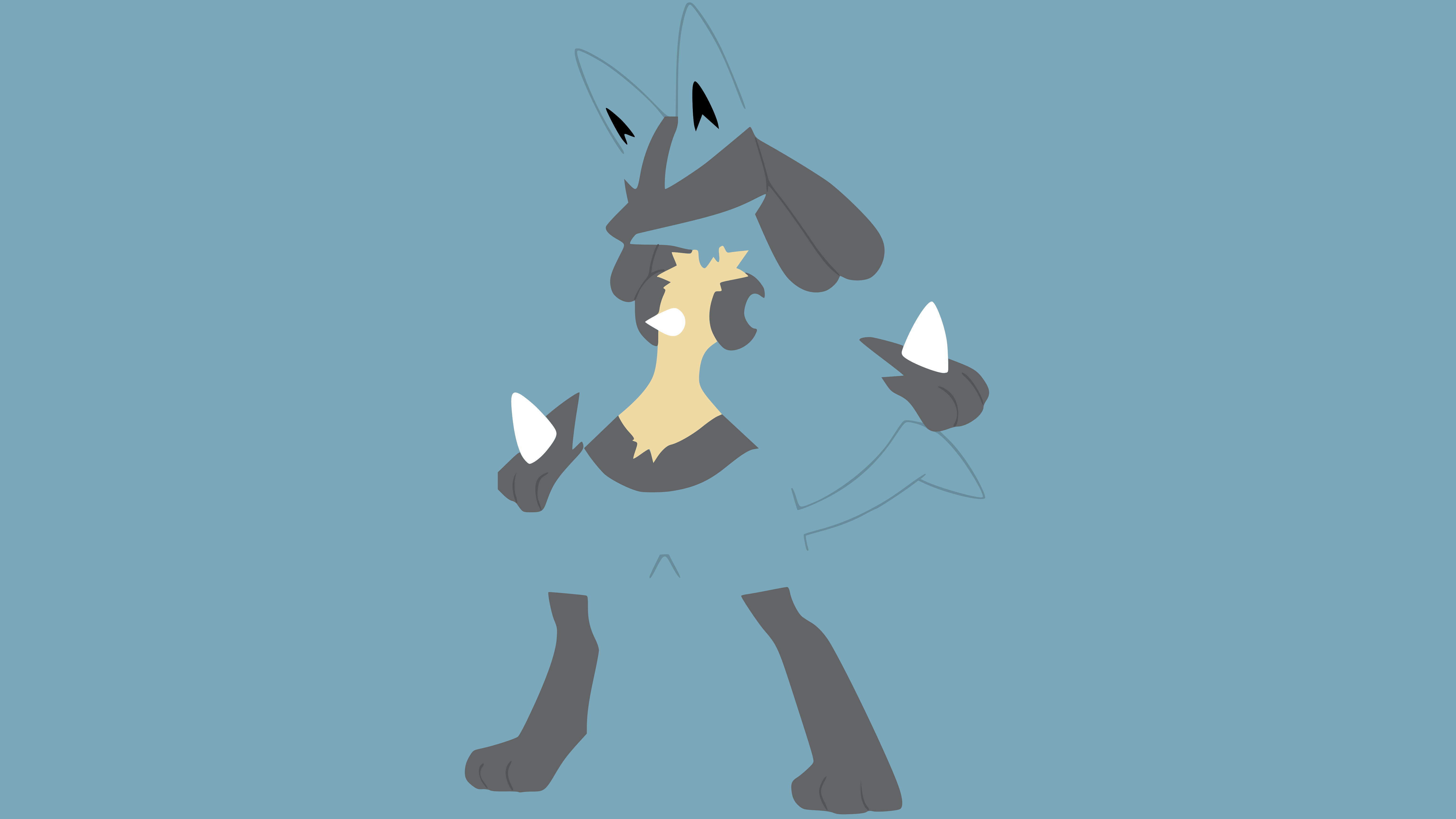 The Lucario Wallpaper by FRUITYNITE on DeviantArt