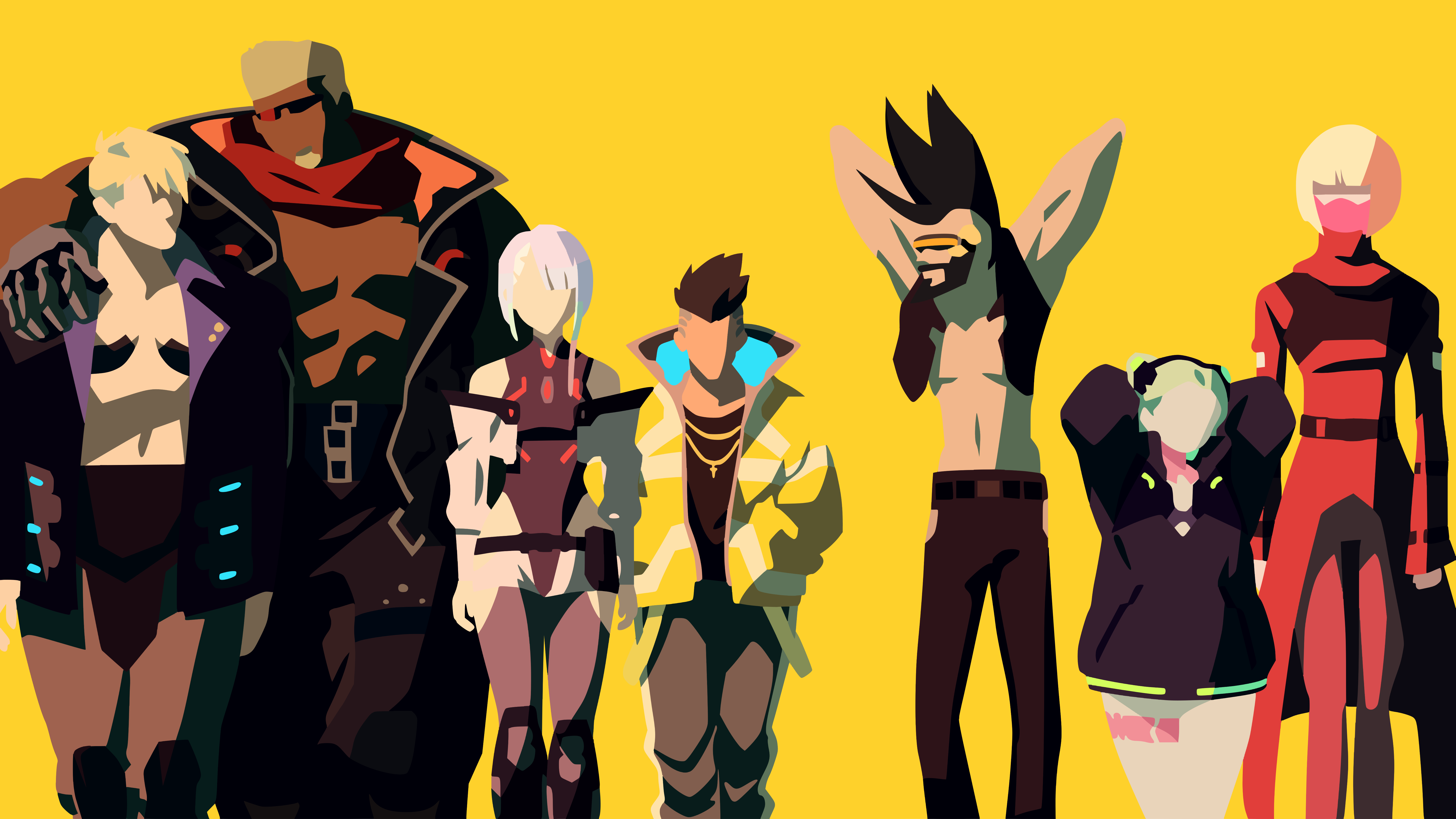 Cyberpunk Edgerunners Crew Wallpaper by DamionMauville on DeviantArt