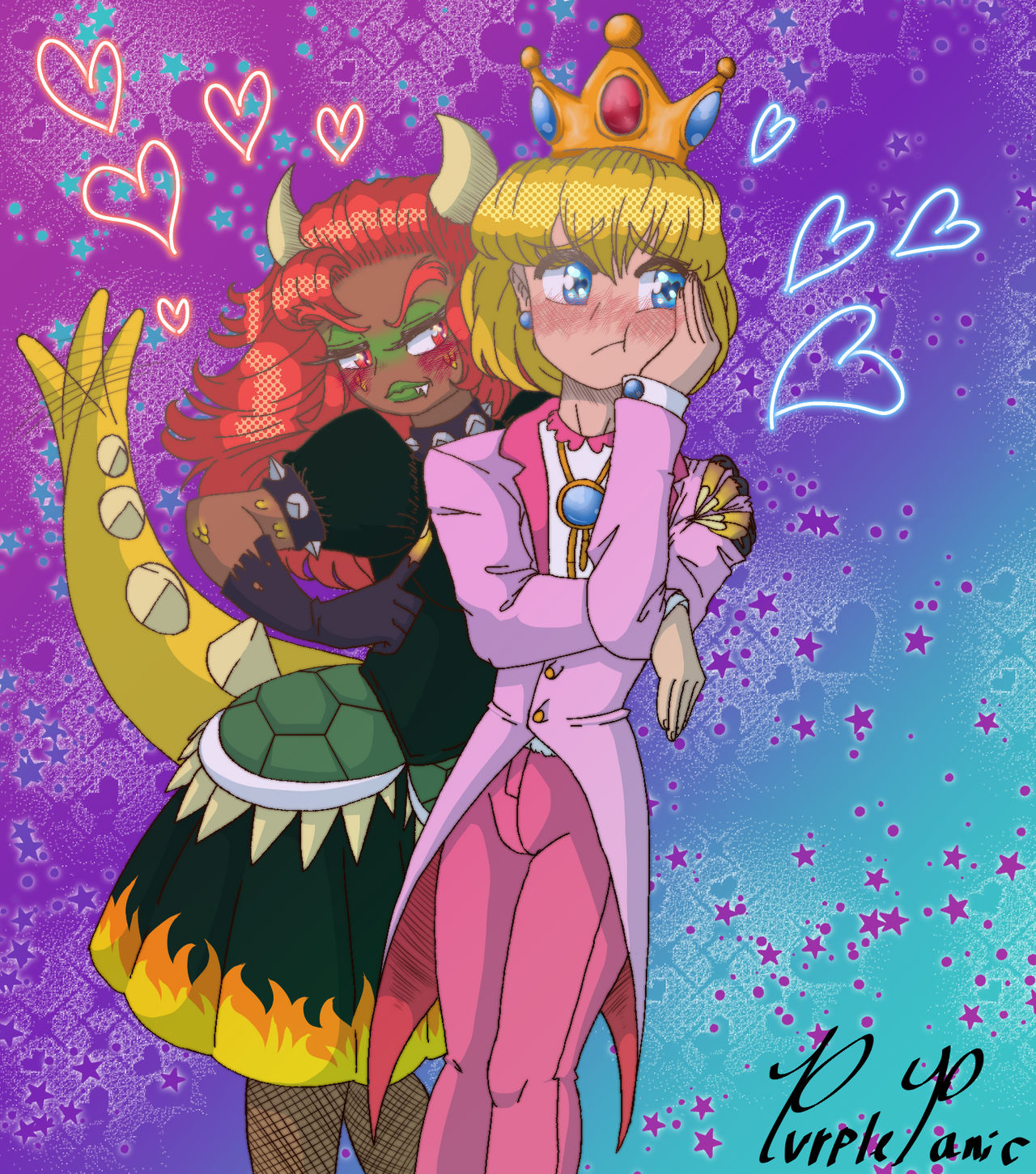 Bowsette R3 Prince Peach-bowsette by GhostStorySideshow on DeviantArt