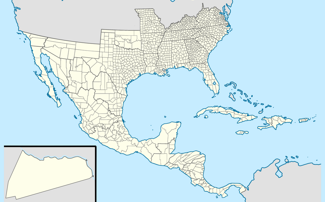 Confederate States Counties Map by GingerjackFiM on DeviantArt