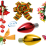 Christmas ornaments - PNG