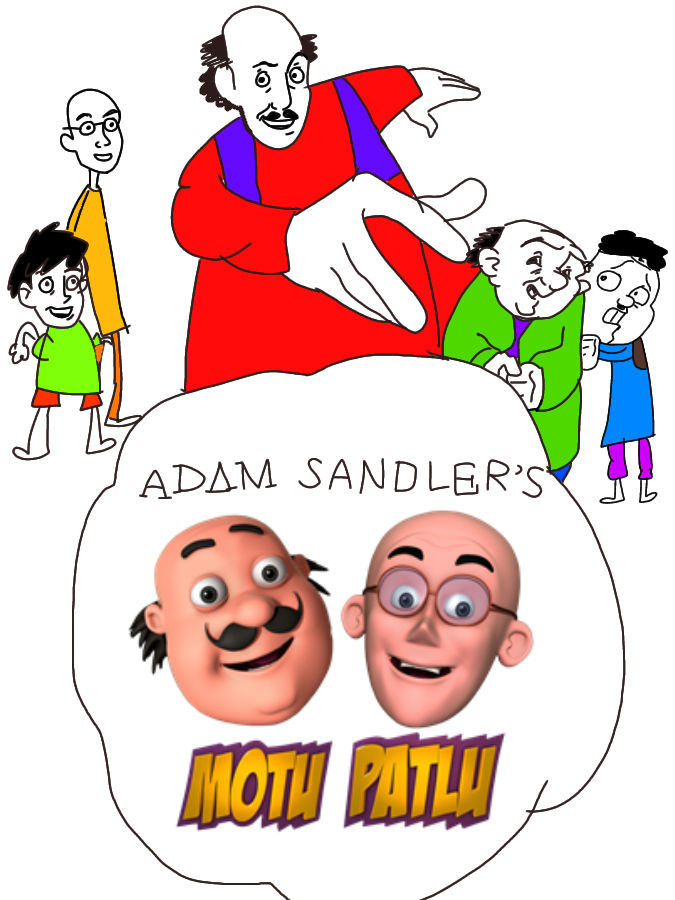 Adam Sandler's Motu Patlu by cbAndByalcn on DeviantArt