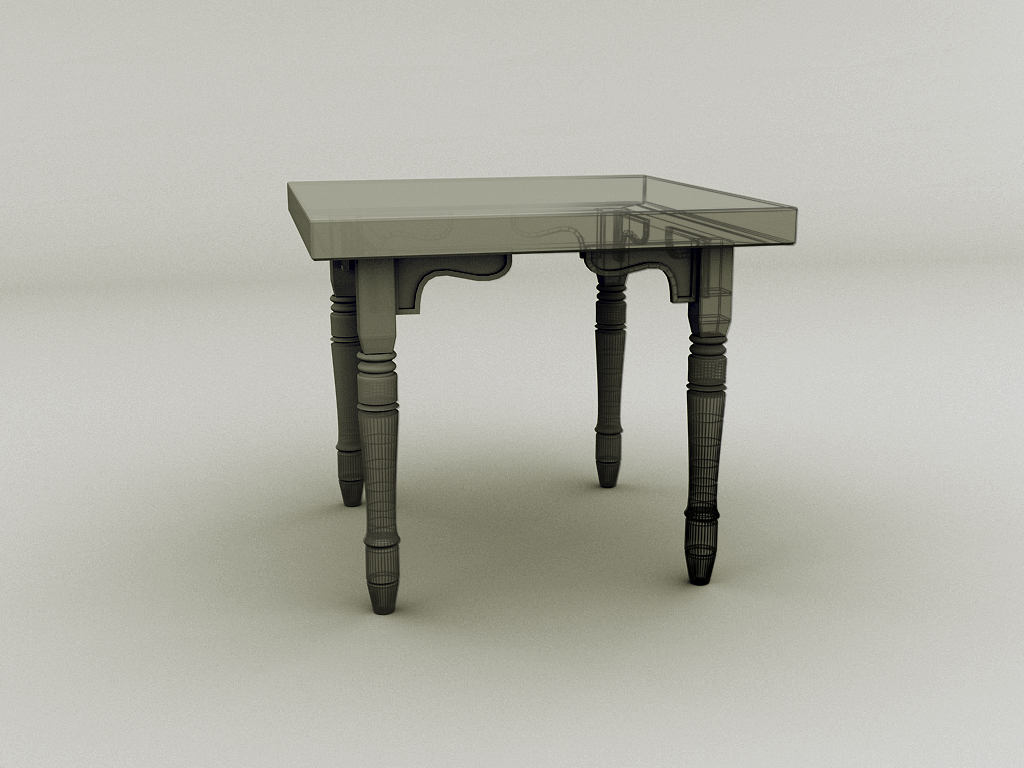 table - wireframe composite