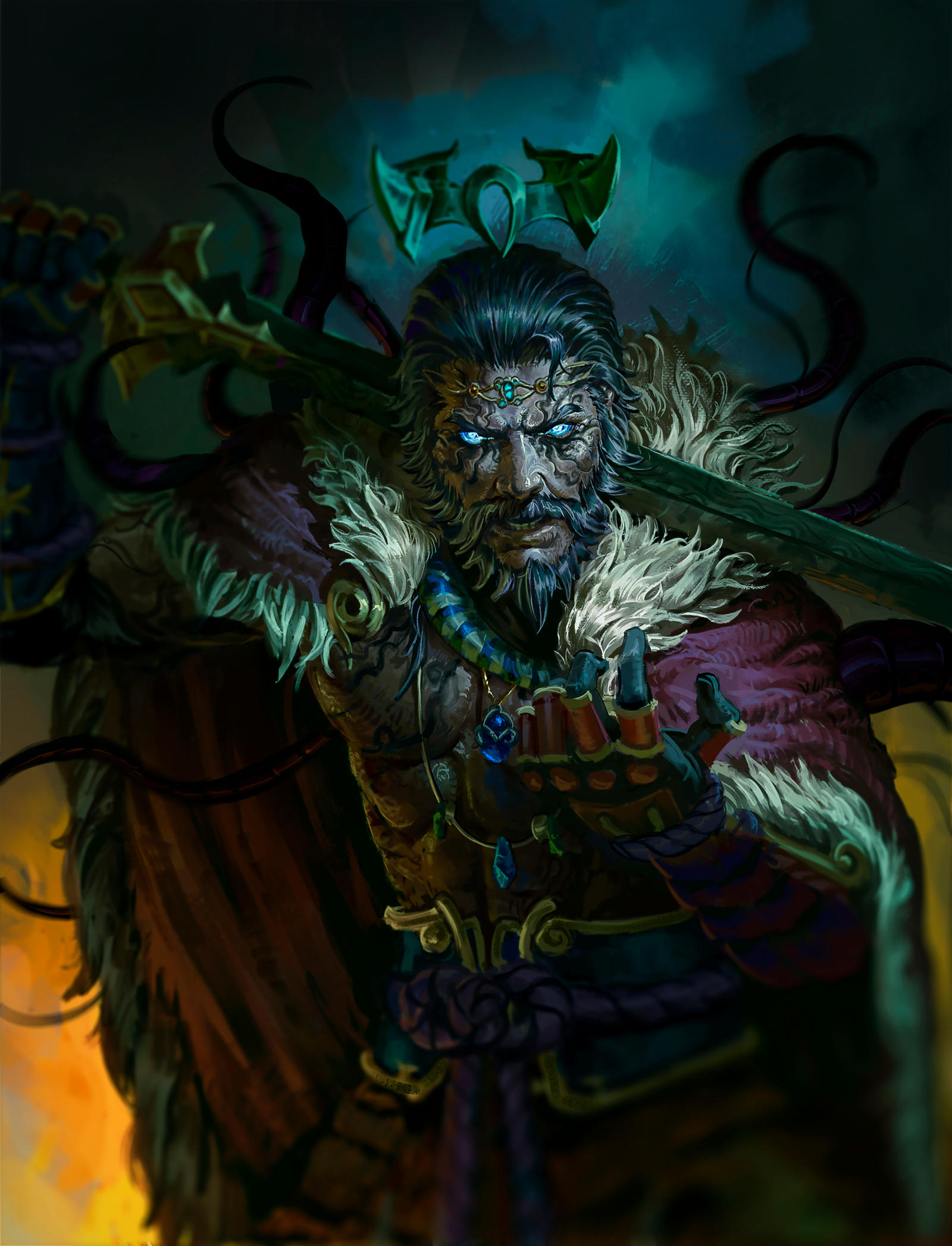 Skvander Dnd Sarkander - DnD commission by MonkeyMan-ArtWork on DeviantArt