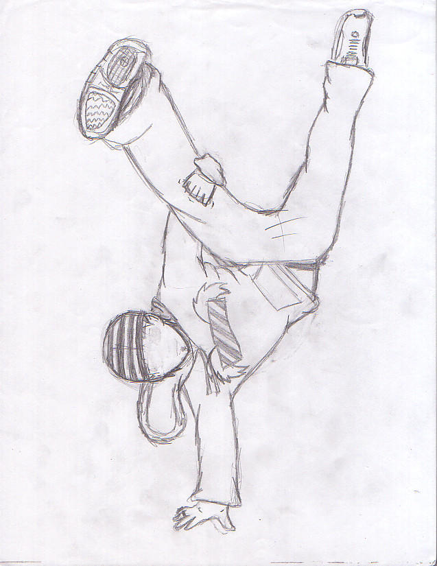 Breakdancing Drawing Reference Breakdancing sketch by Artaholicfury on DeviantArt