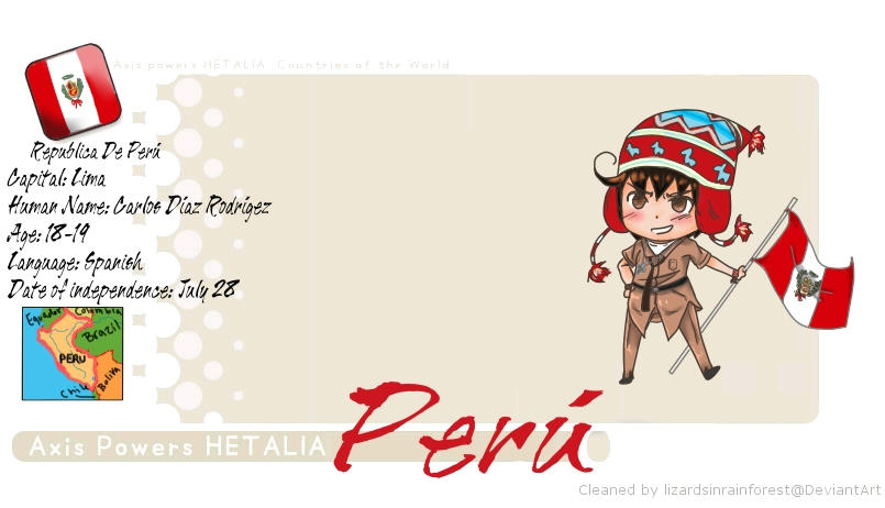 Aph Peru Profile By Supertonton11 On Deviantart Aph Peru Profile By Supertonton11 On Deviantart