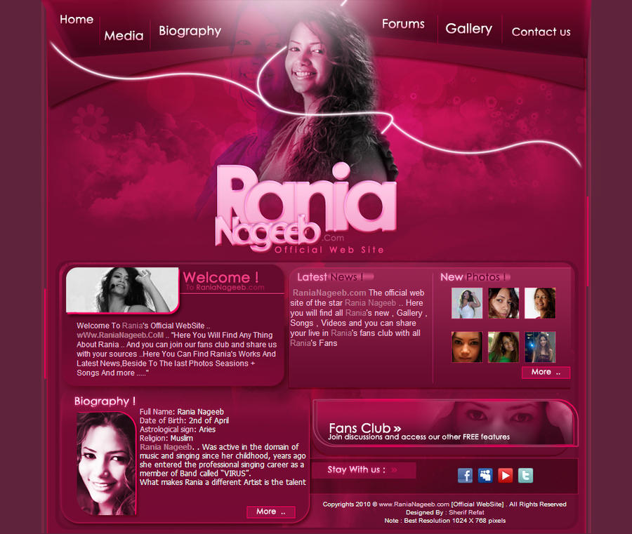 Rania Nagib WEBSITE .. Home