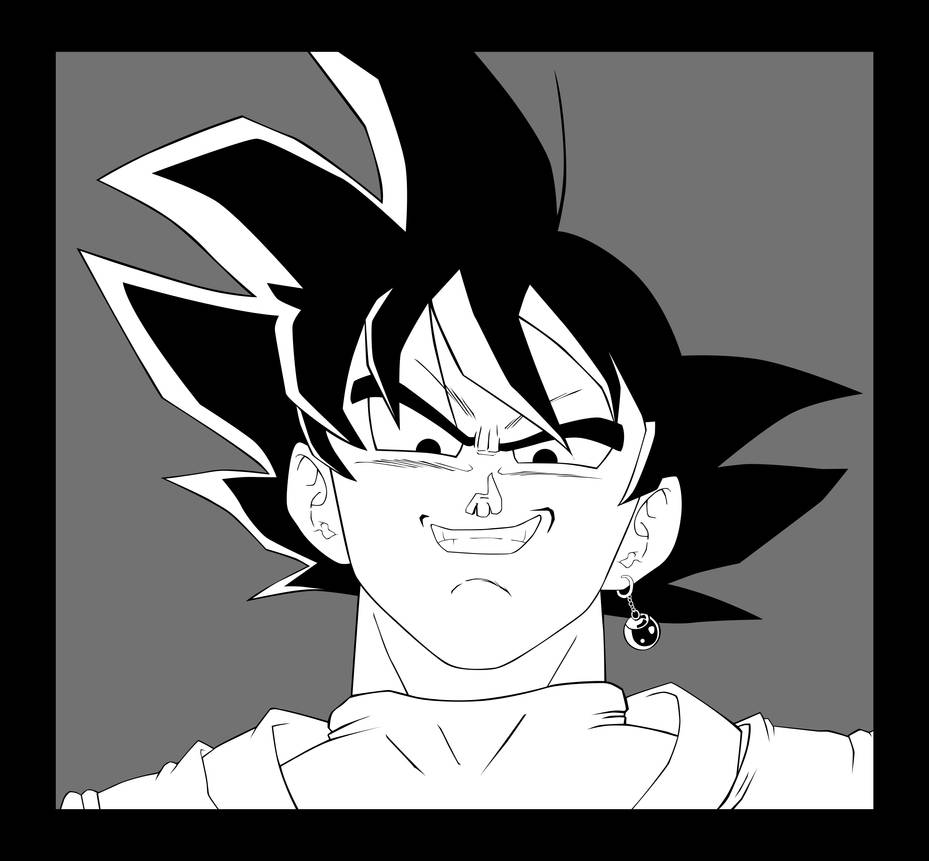 Goku Black Panel v1 by ColNicky on DeviantArt