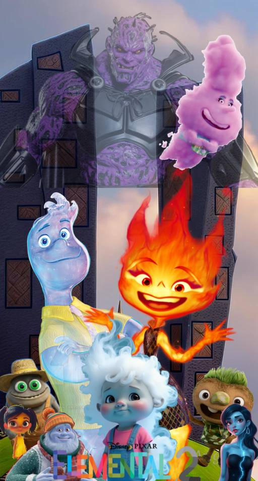 Elemental 2 movie poster by supermaxboi on DeviantArt