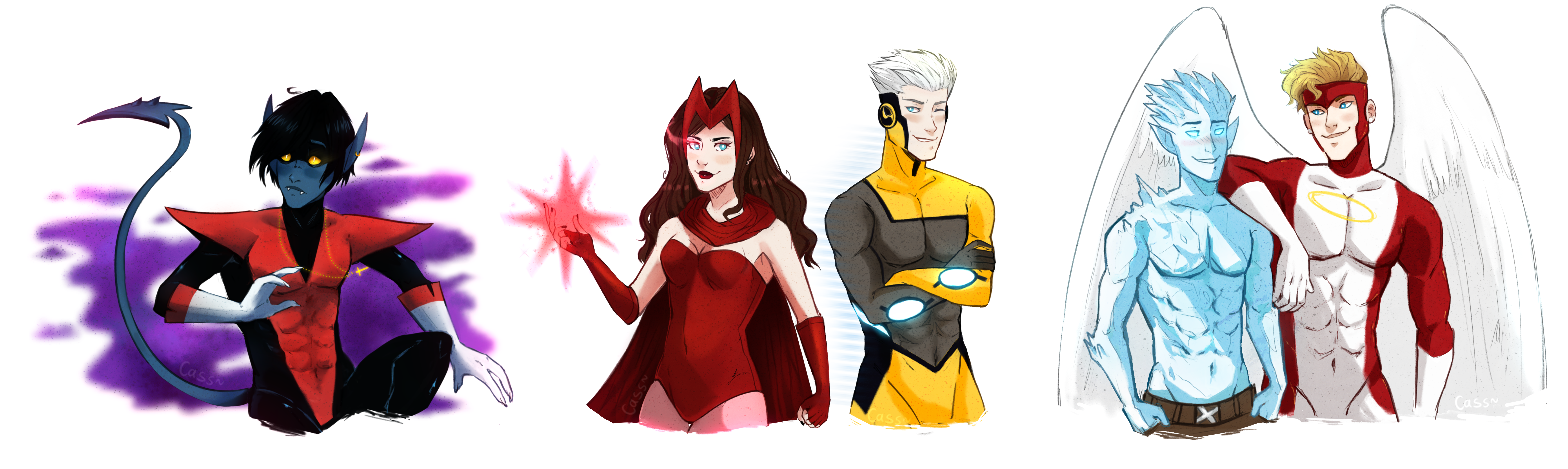 X-Men Doodles