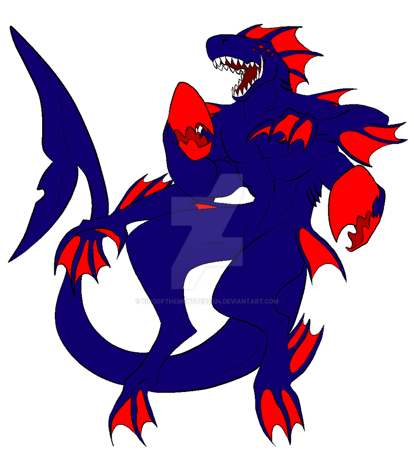 Redson (Aquatic Beast) by Kingofthemonster2024 on DeviantArt