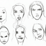 Facial expression study