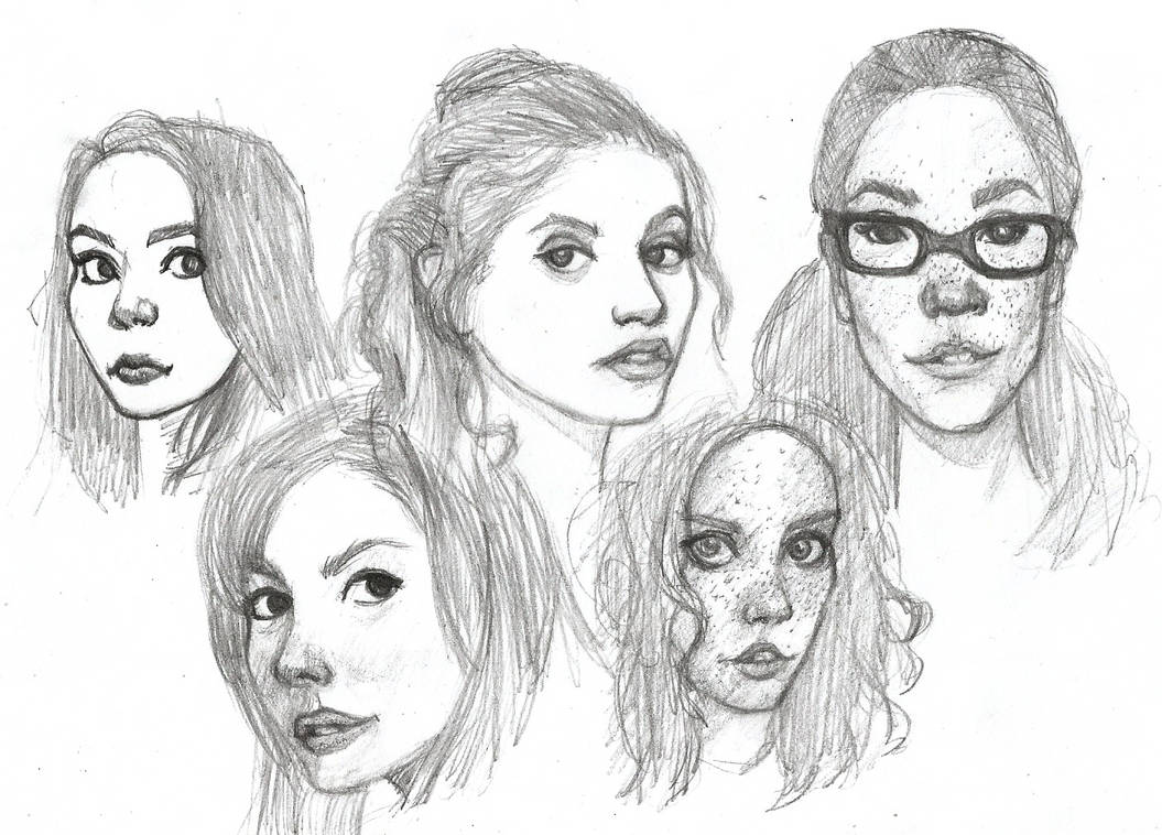 Face practice by cuauhtliart on DeviantArt